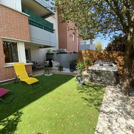 Le Jungle : T2 Avec Jardin Et Jacuzzi Apartment Blagnac Exterior photo